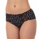 PANTALETA MICROFIBRA CORTE LASER &amp; ENCAJE